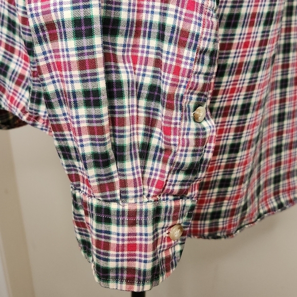 Ralph Lauren 90s Plaid Shirt - Picture 7 of 9